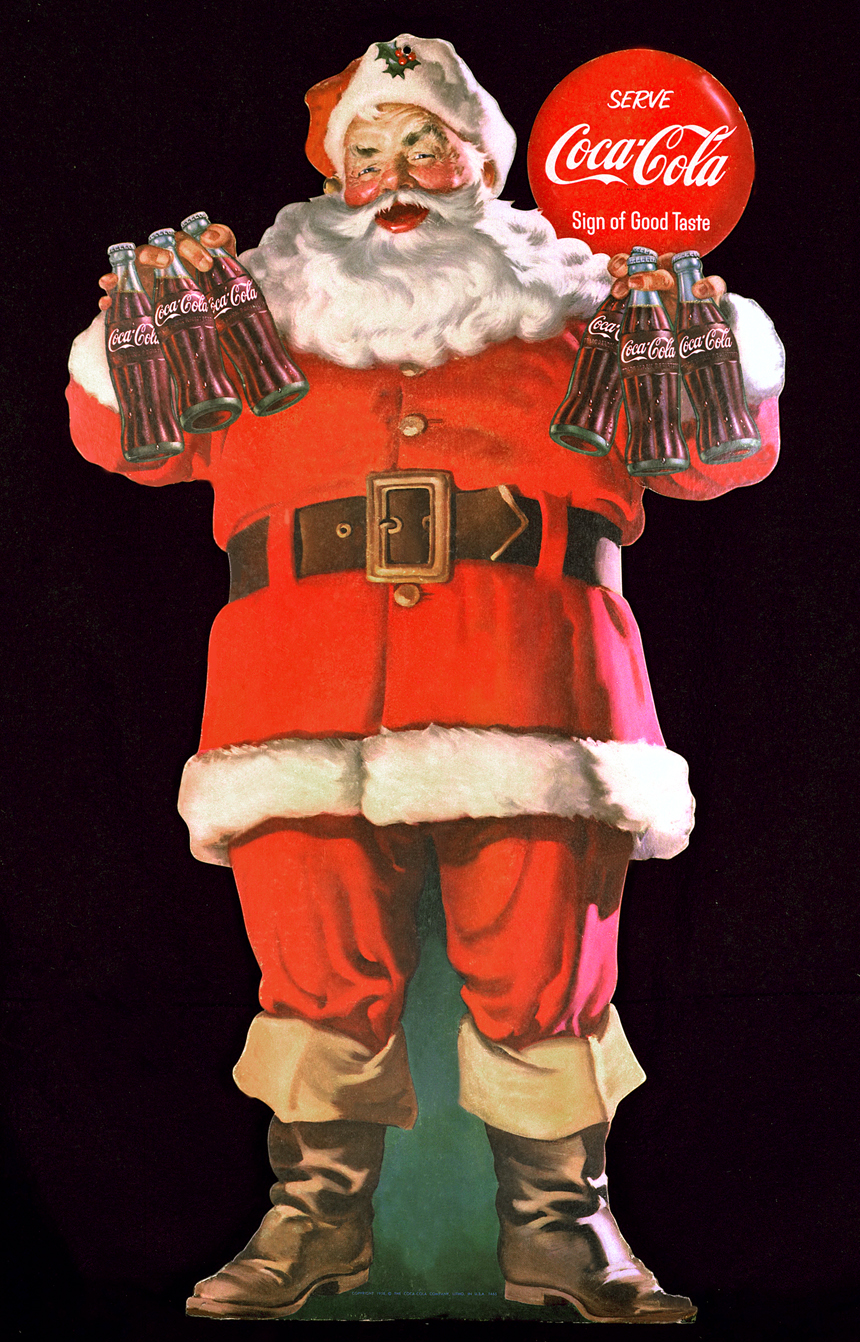 http://www.popandroll.com/coke-art/Coca-Cola-Art_Christmas_Santa9.jpg