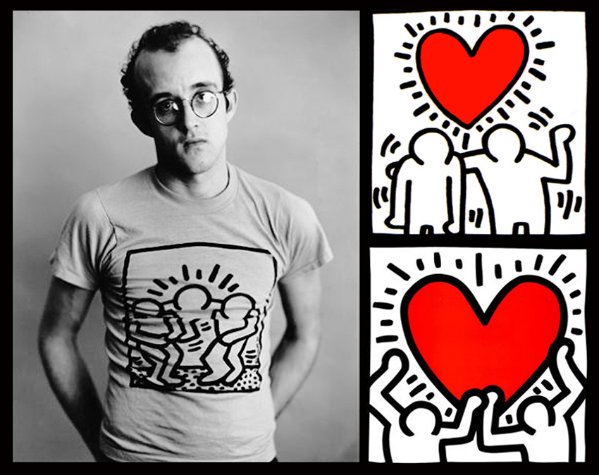 keith haring art representation