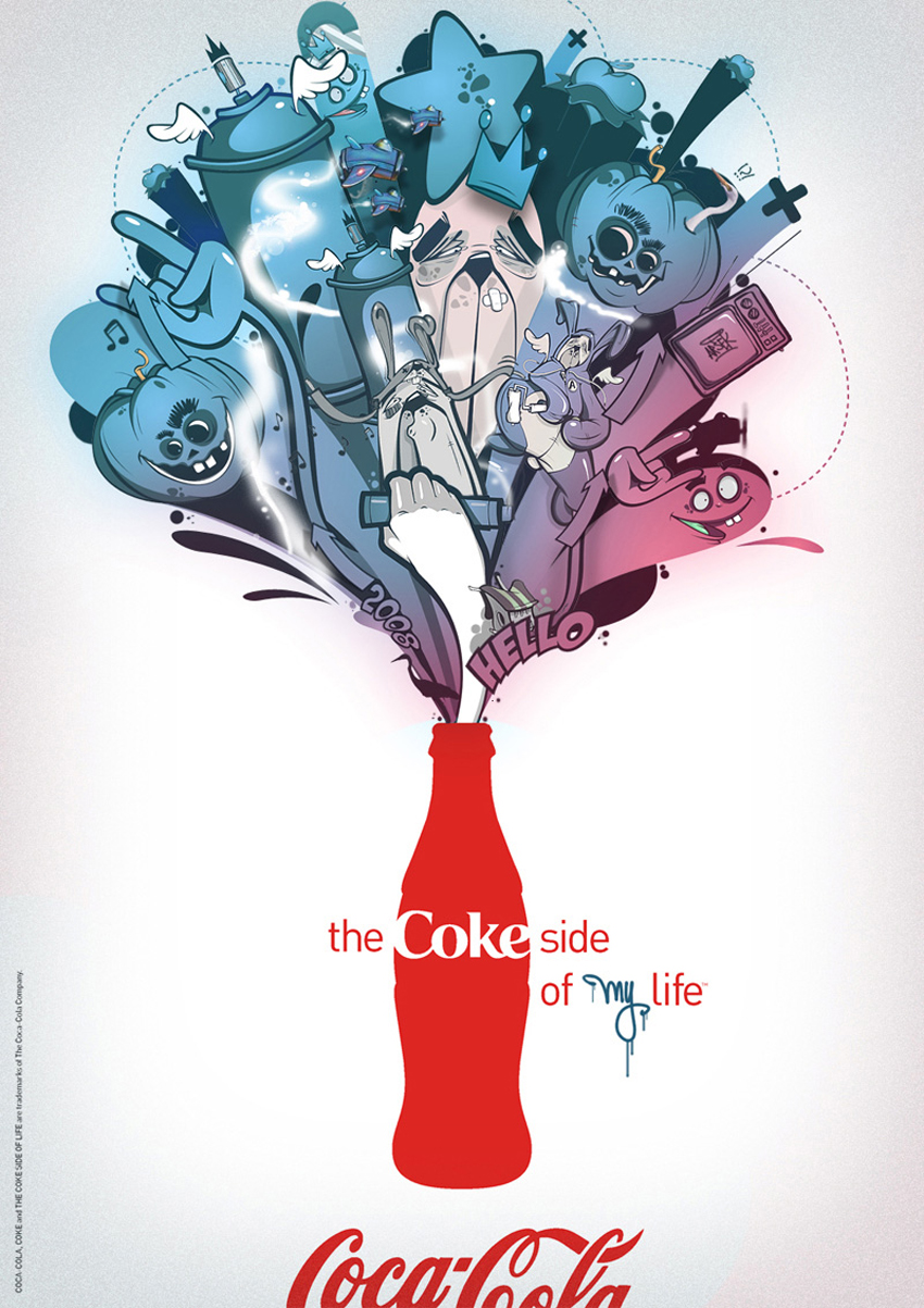 coke graffiti