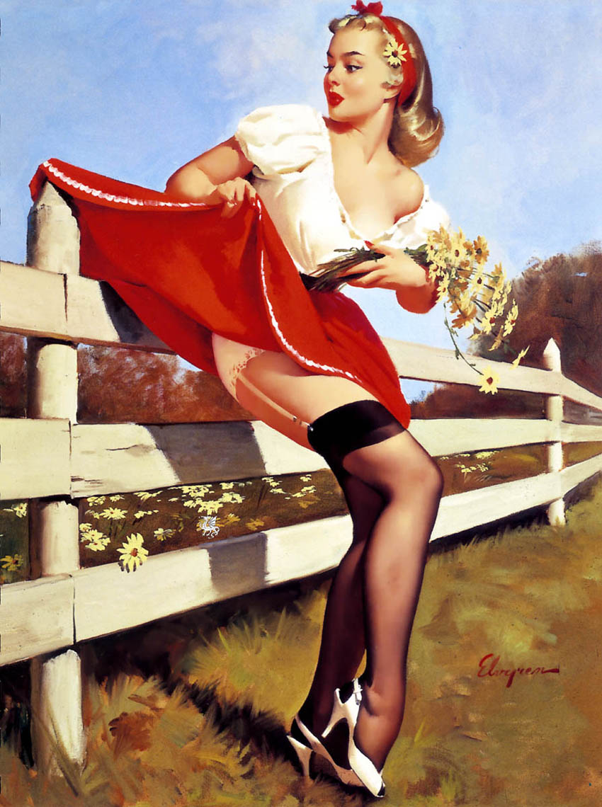 Artist Pin Up